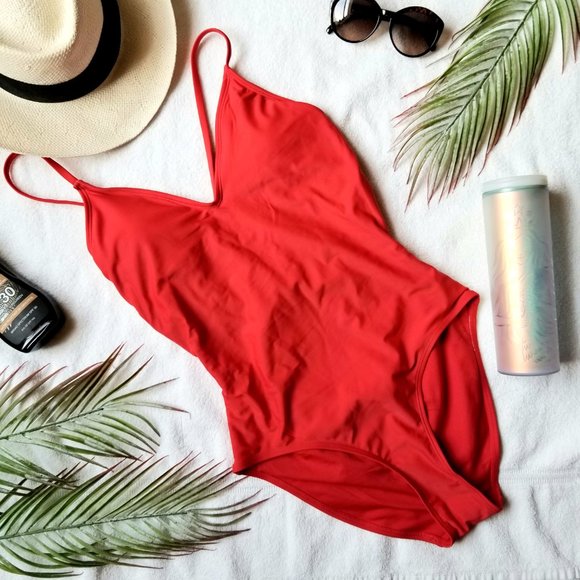 Indigo Rein Other - Indigo Rein Rio Red one piece swimsuit L 10 12